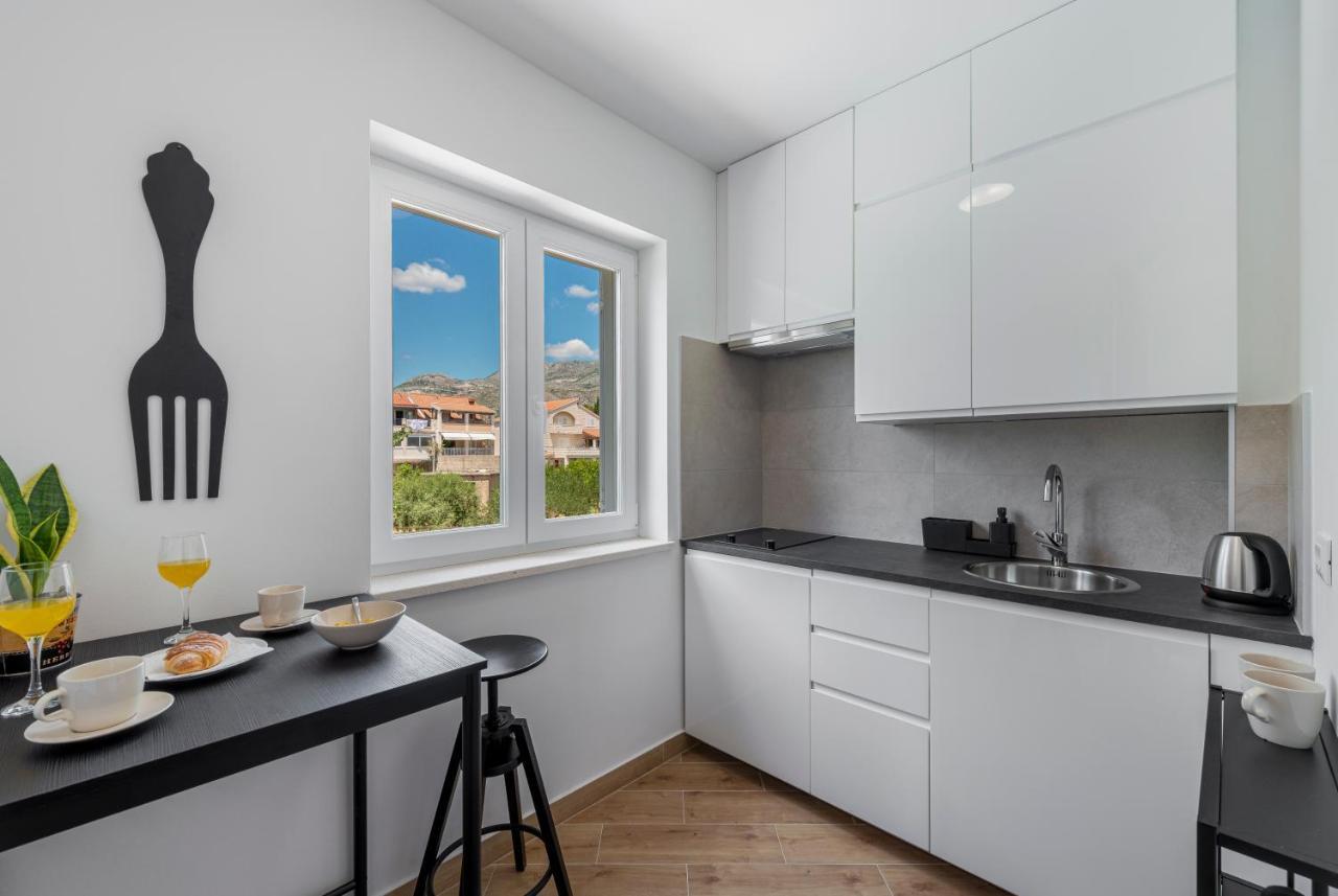 Villa Gold Residence 1 Mlini Bagian luar foto